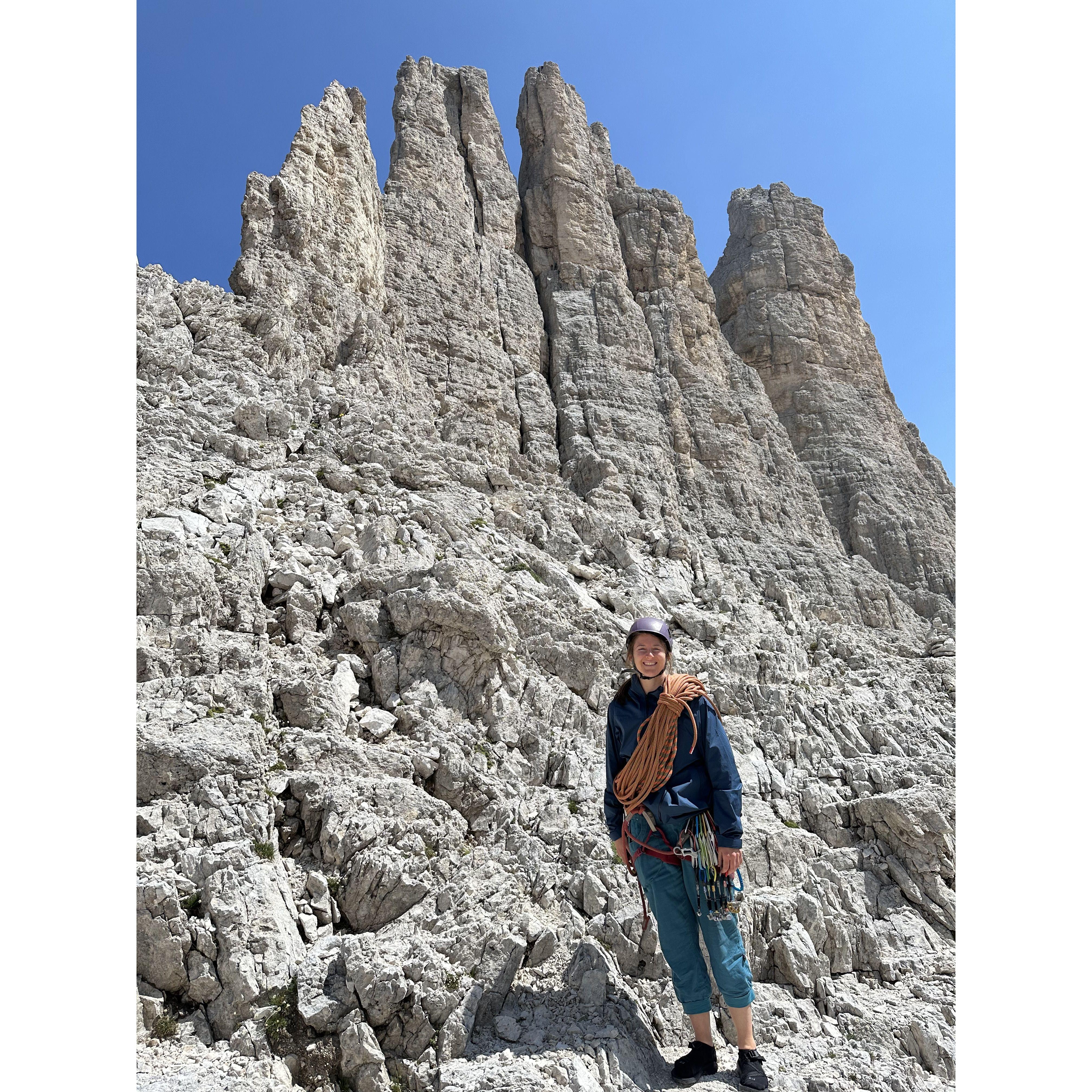 Climbing in the Dolomites | Italy