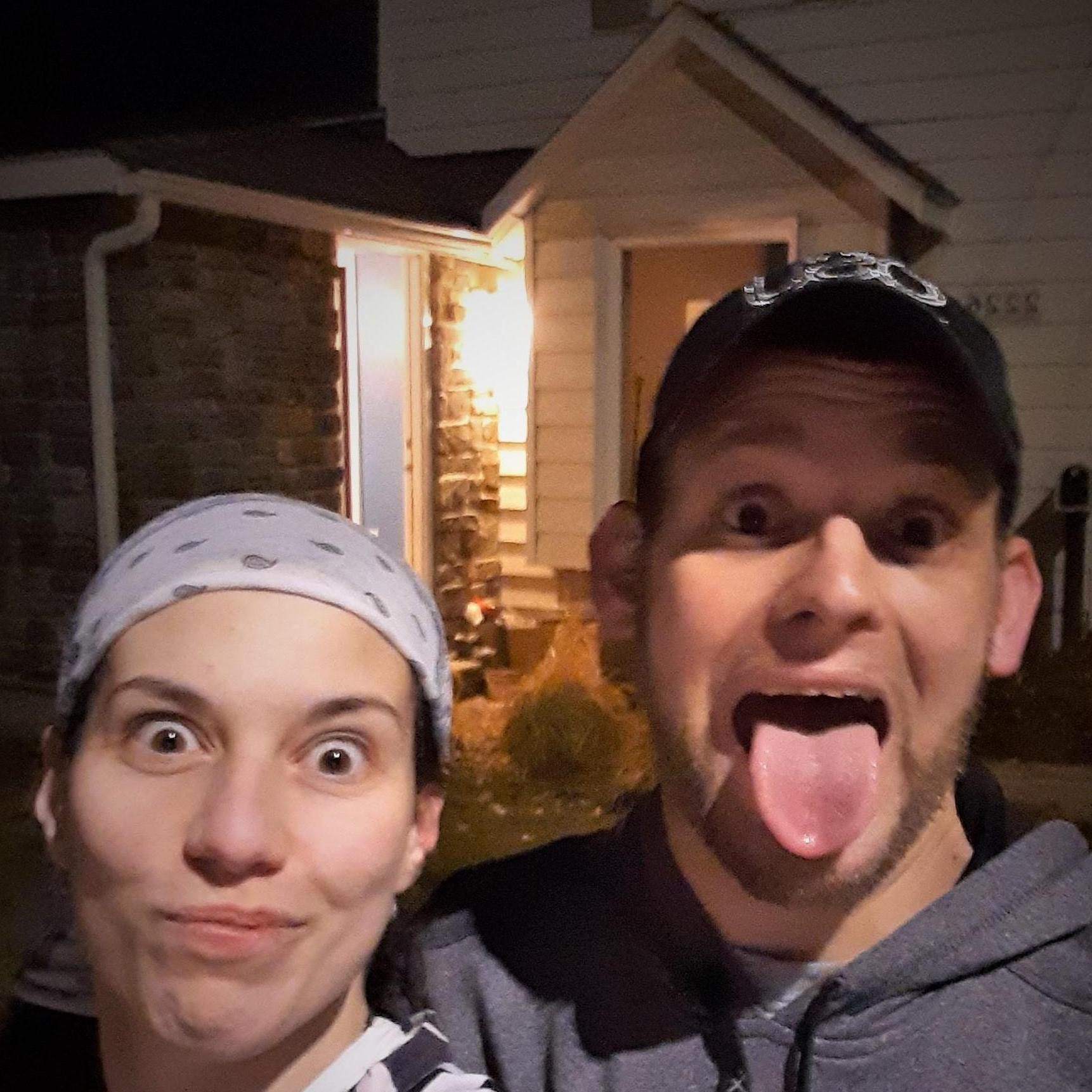The night we moved Gma Christine from Akron to Ravenna. Crazy tired.lol