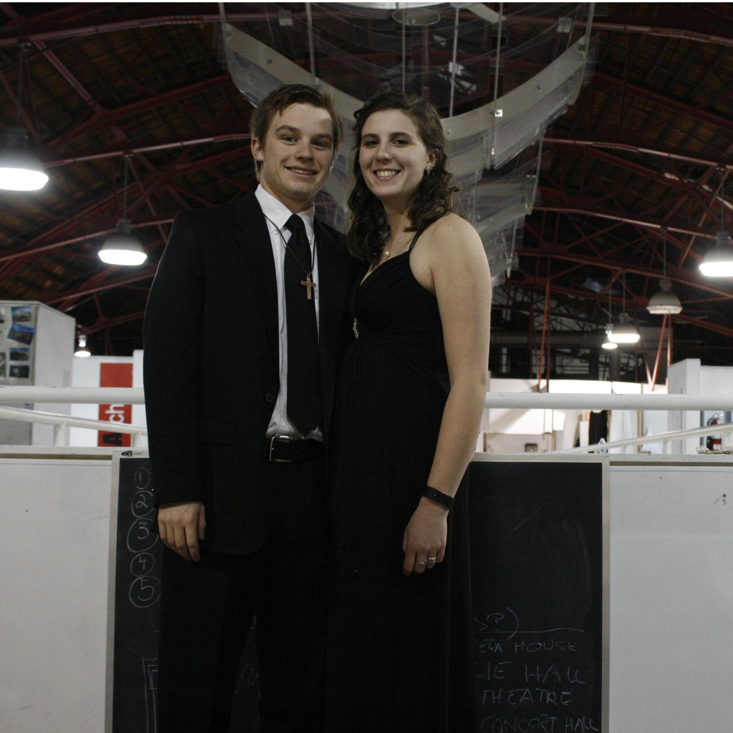 A photo session before the Architecture Gala