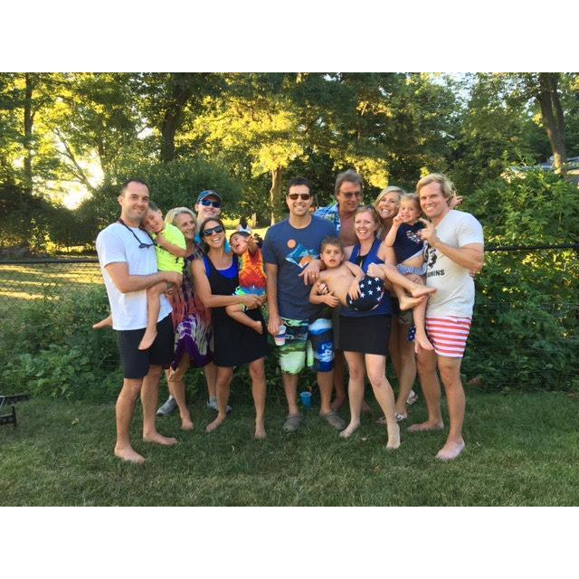 Celebrating the 4th of July in CT with the family!