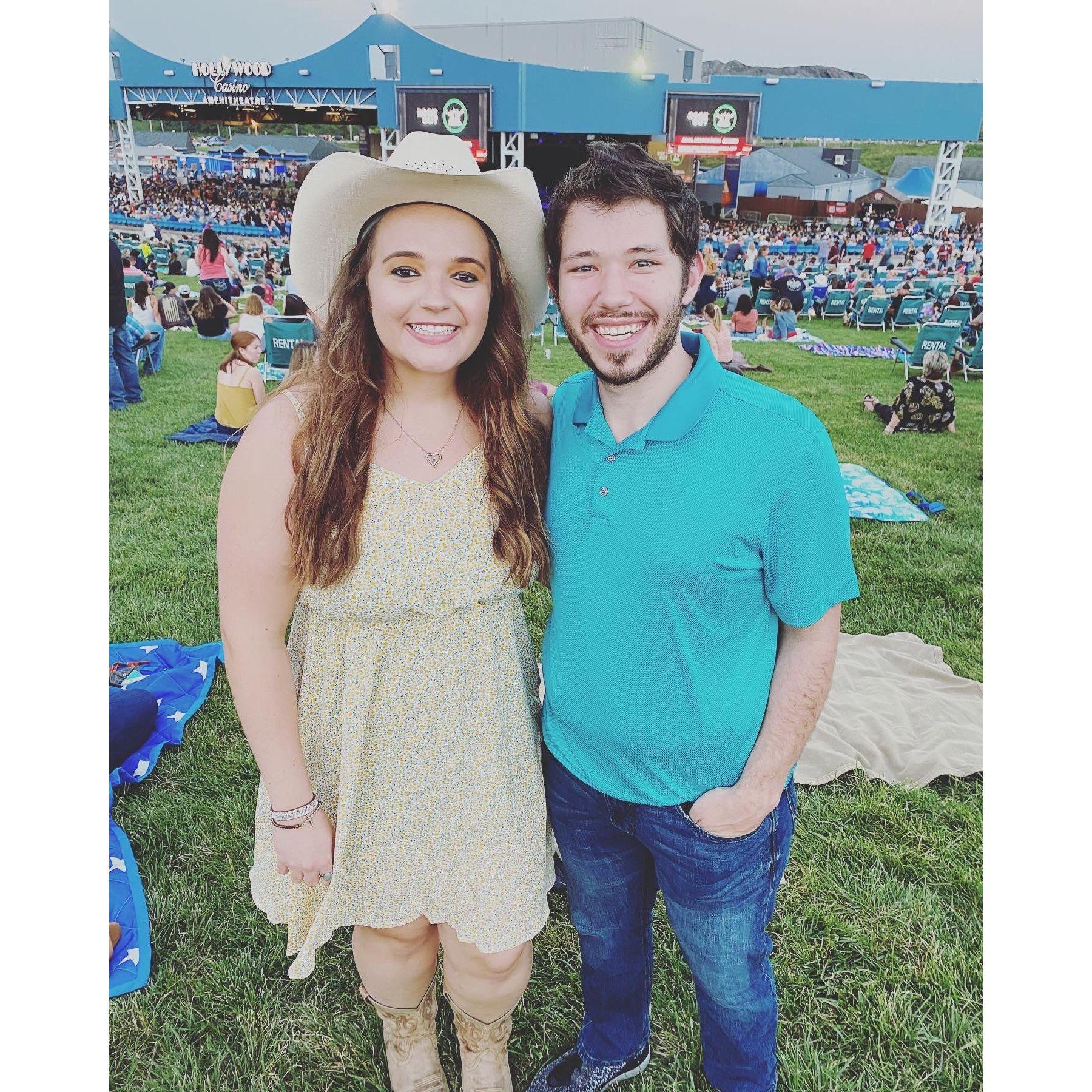 Brooks and Dunn concert