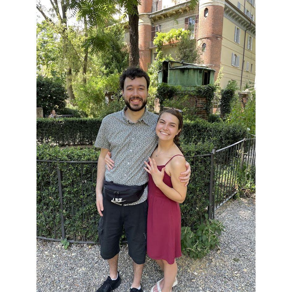 June 25th, 2022 - engaged in Italy!!