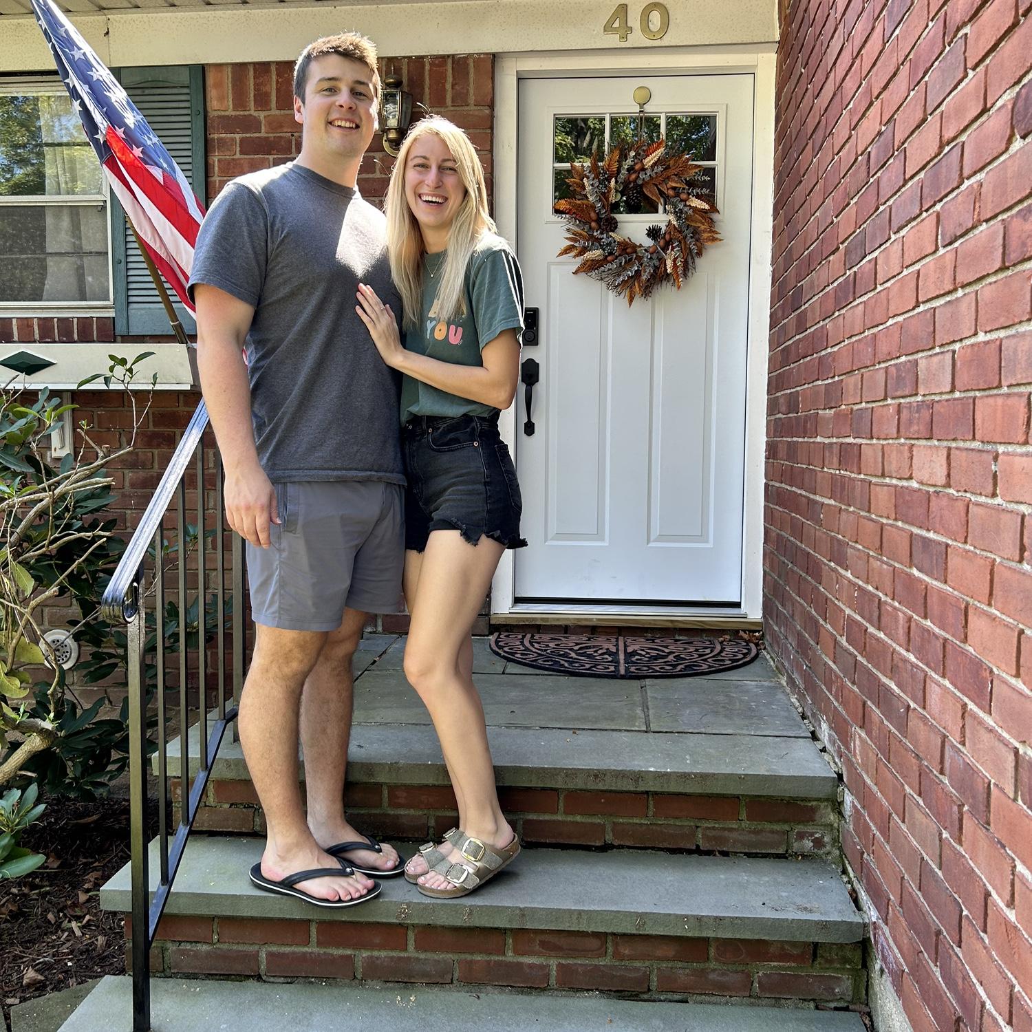 We moved into our first home together this past summer!