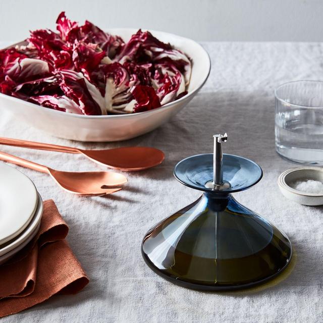 Hand-blown Glass Oil Cruet