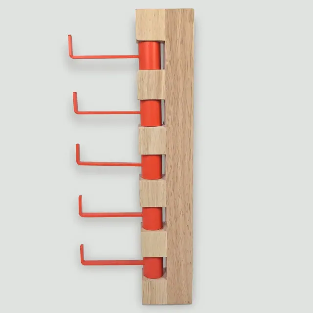 Seek Rotating Vertical Wall Hook Rail