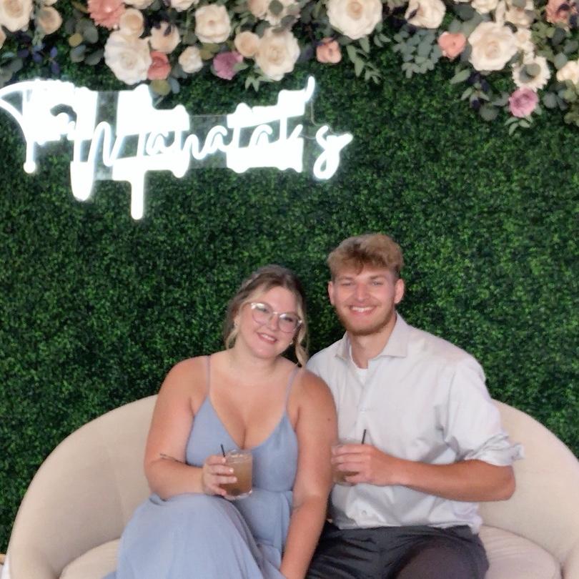 Our first wedding date🩷