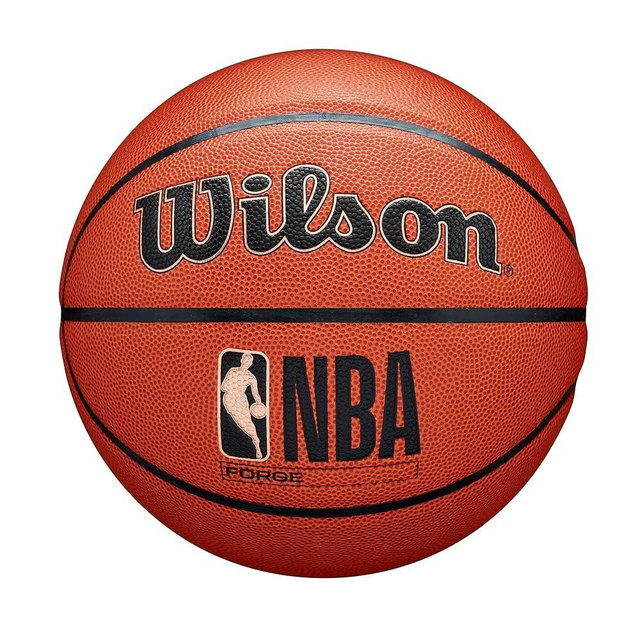 WILSON NBA Forge Indoor/Outdoor Basketballs - Size 5, Size 6 and Size 7