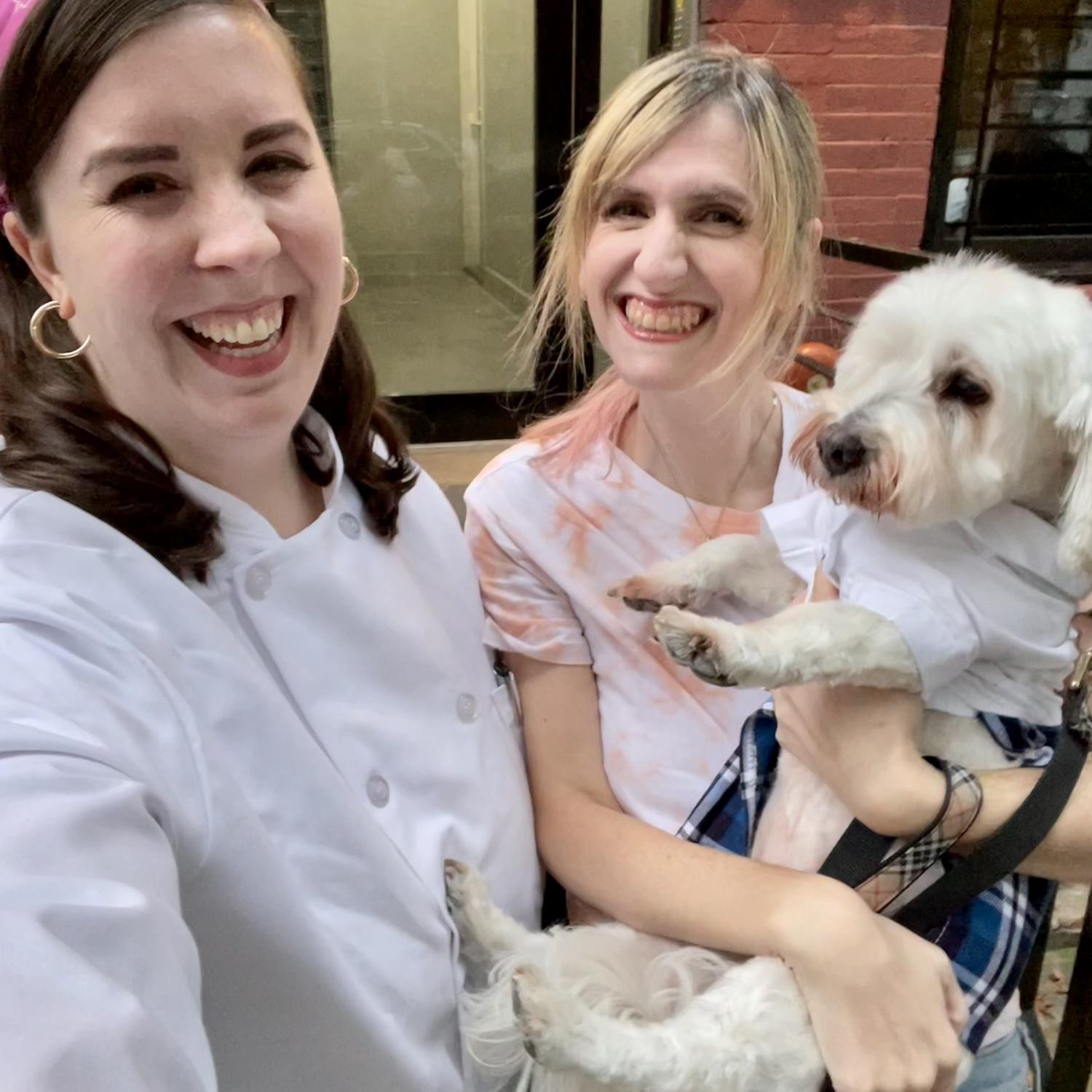 Our "Gilmore Girls" halloween costume (Rory is named after Rory Gilmore)