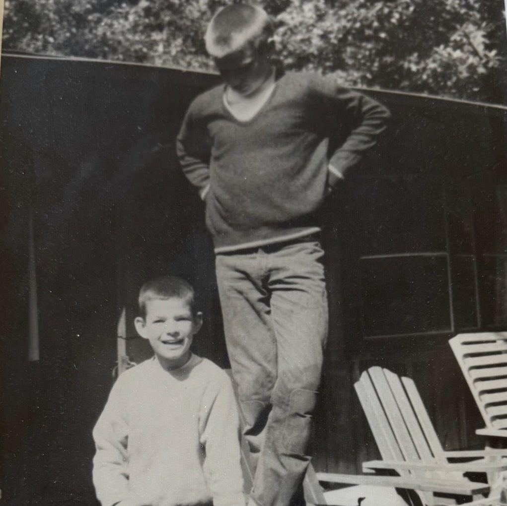 Dad and Uncle David around 1965