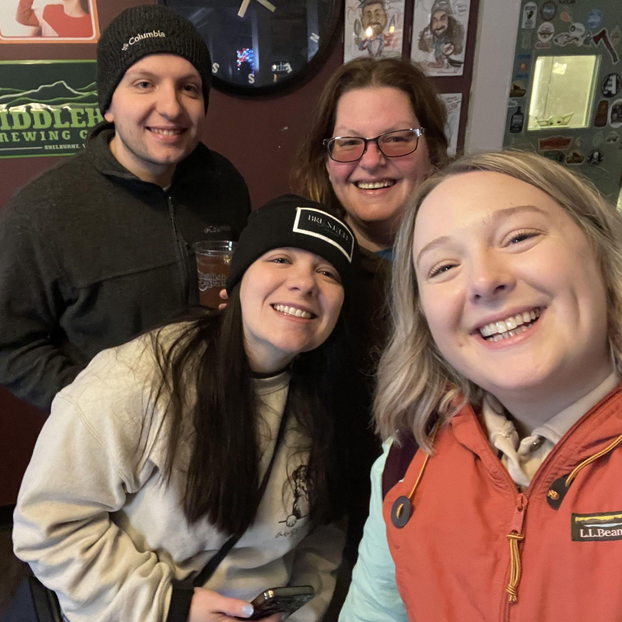 Marty, Vickie, Ann Marie & Erika, Soup Strolling - January, 2024