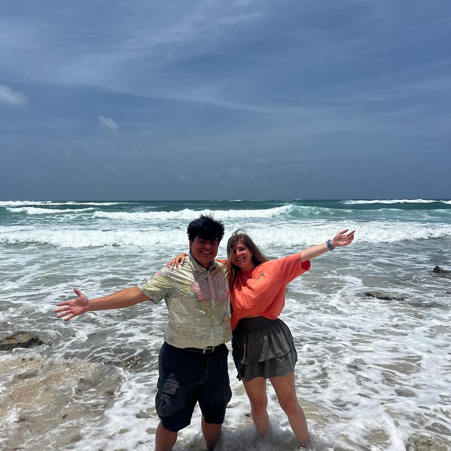 Our first international trip together to Mexico!