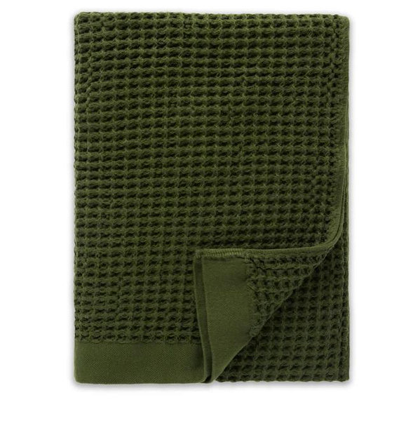 Supima® Waffle Bath Sheet- Color Forest