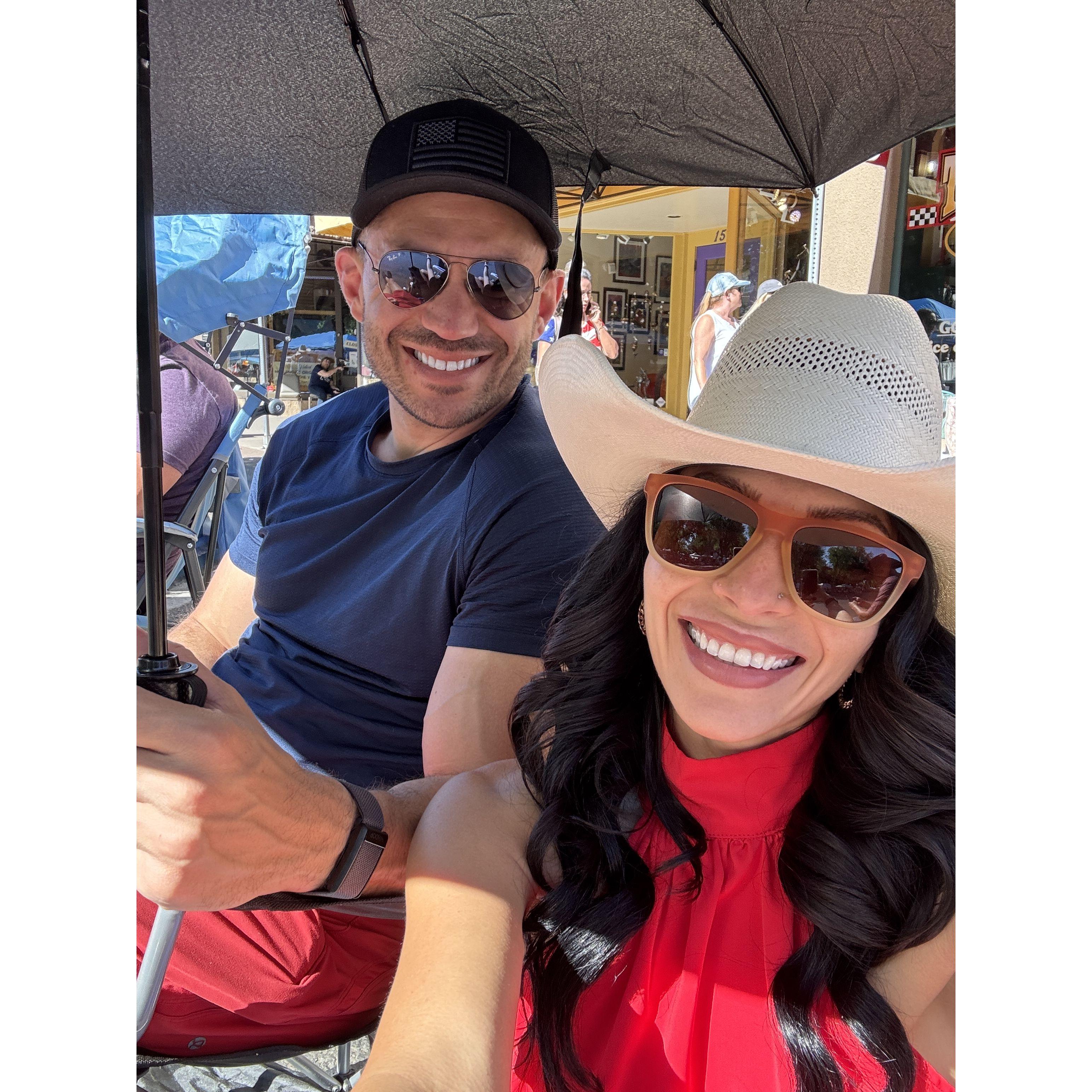 First 4th of July Parade in Prescott