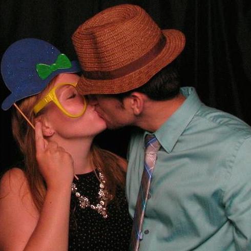 Wedding photo booth fun!