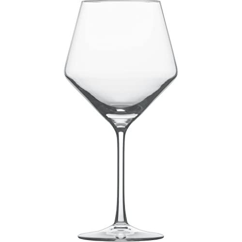 Schott Zwiesel Tritan Crystal Glass Stemware Pure Collection Burgundy Red Wine Glass, 23.4-Ounce, Set of 2