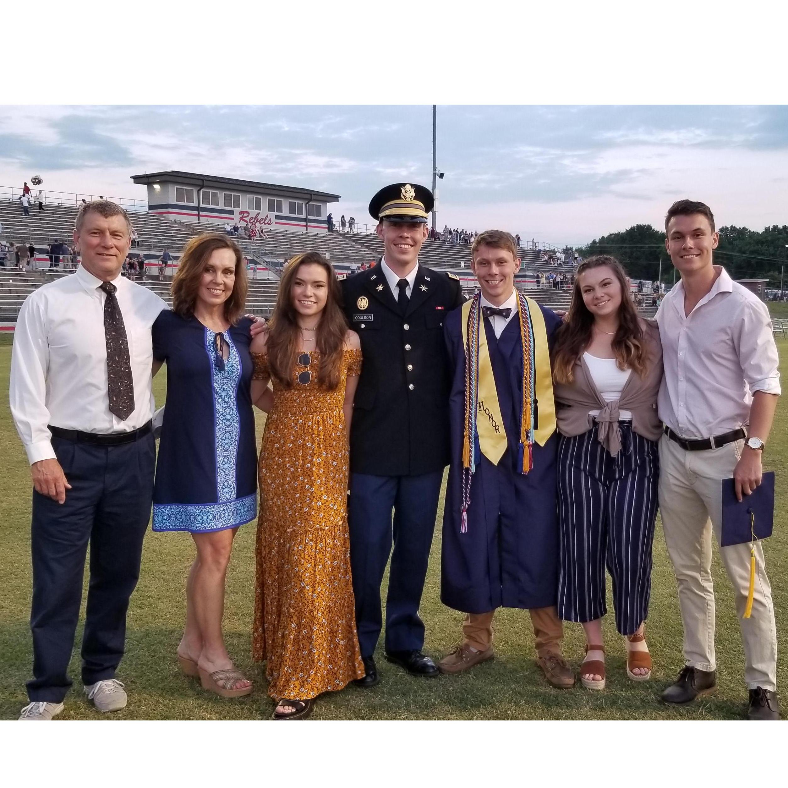 Sarah is the second oldest of 5 children in the Coulson family. She grew up on a farm in the small town of Decherd, Tennessee.