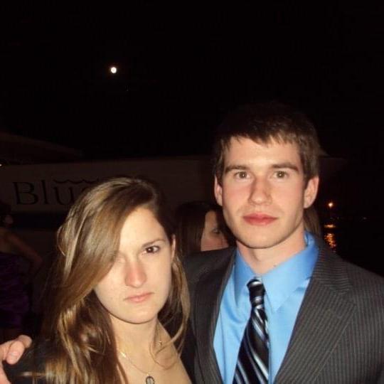 St. Edwards Hall Yacht Dance - 2010. Sam trying out her 'Blue Steel' look