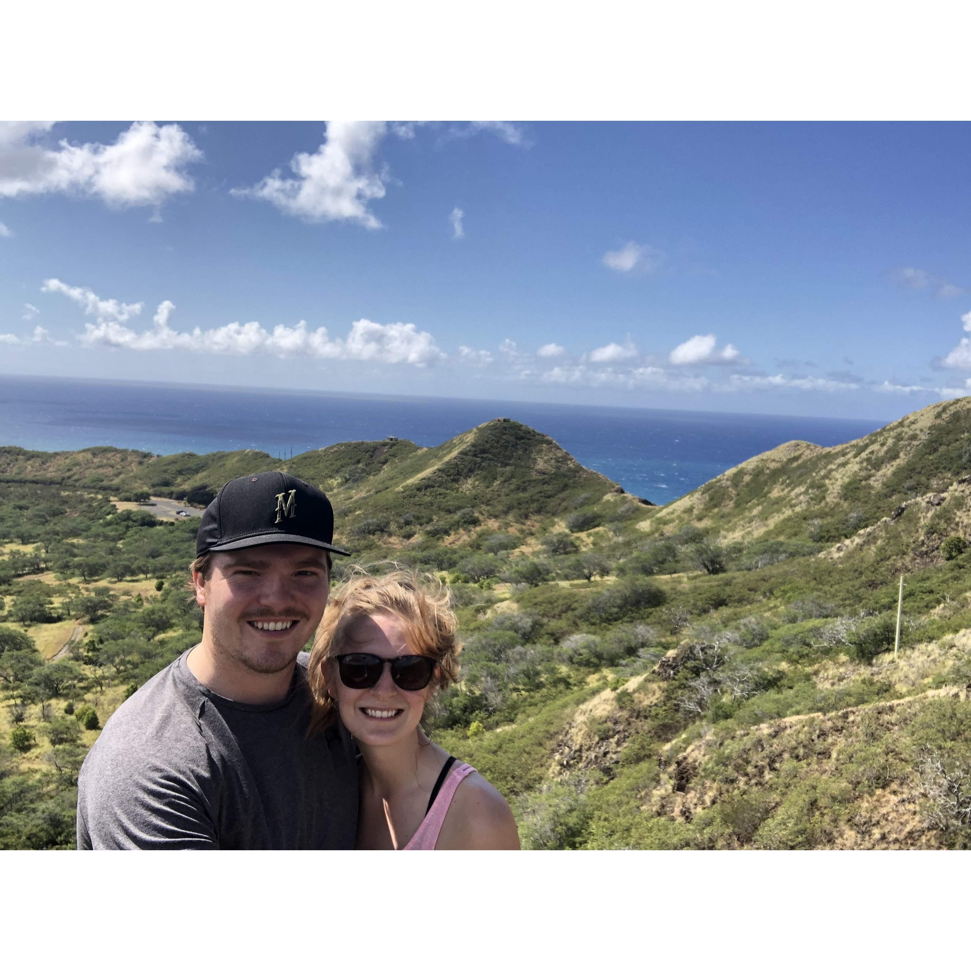 Diamond Head Crater, Hawaii, 2021