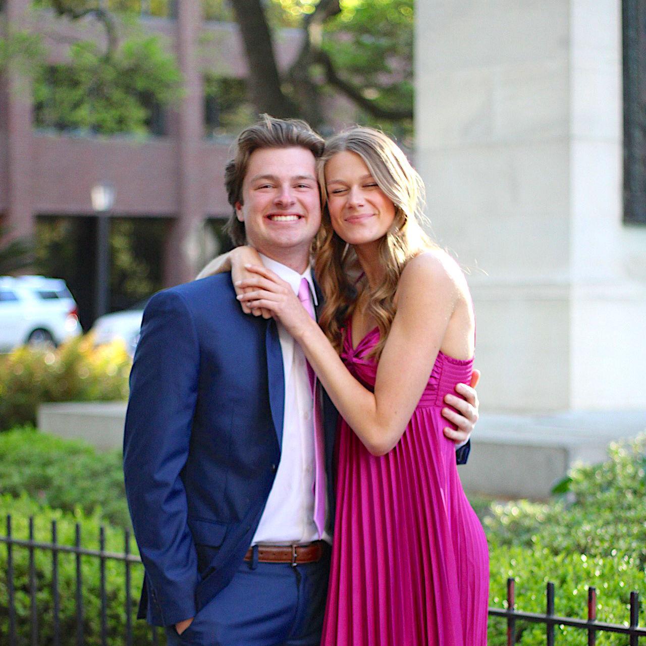 2024 Spring Formal in Savannah, GA, sophomore year!