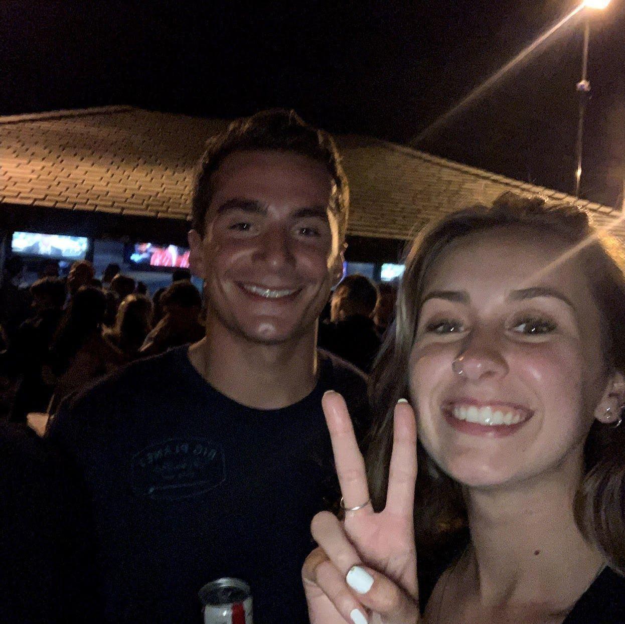 The night we "met" at Bar A.
