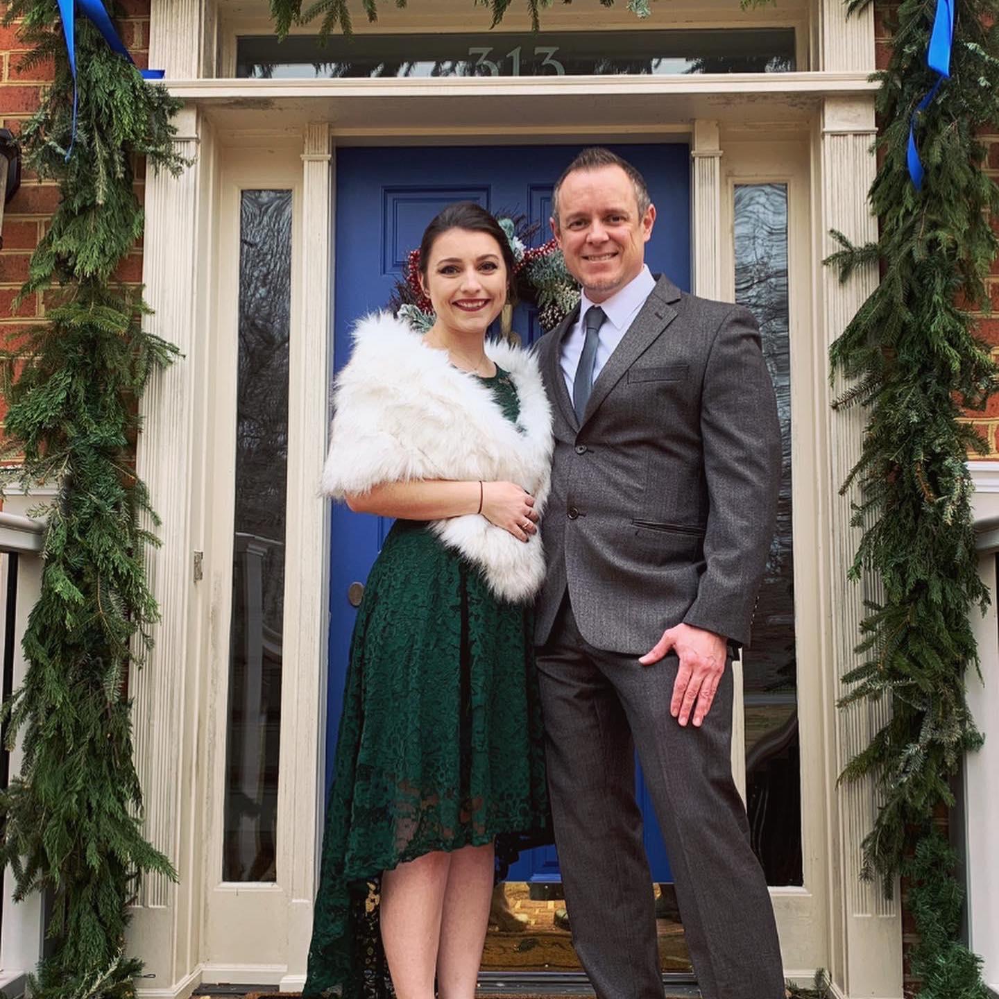 Engagement night! I had asked for a fancy dinner for Christmas, and boy, did David deliver!