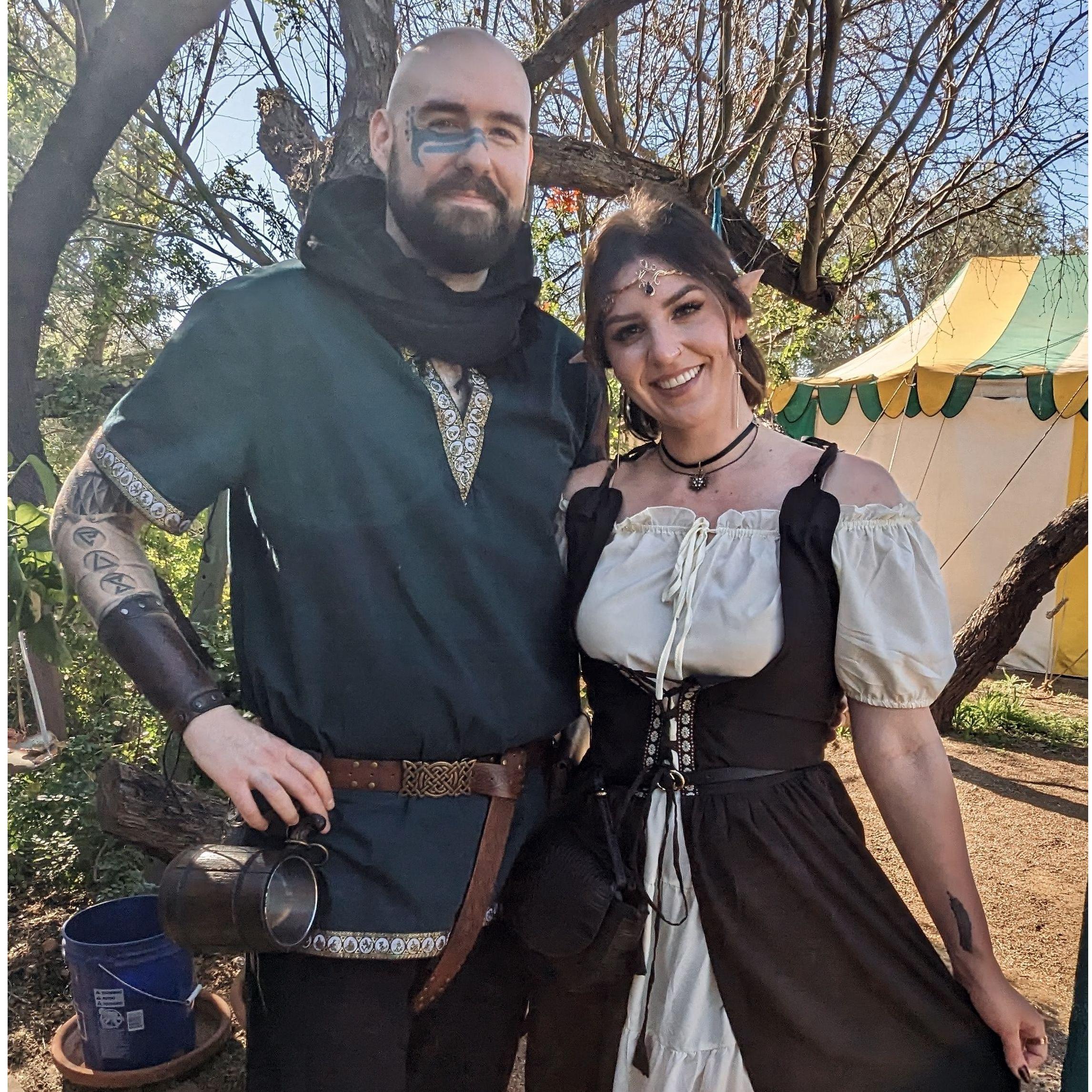 Arizona Renaissance Festival in February 2023.