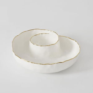 Pampa Bay Portofino Round Chip & Dip Bowl