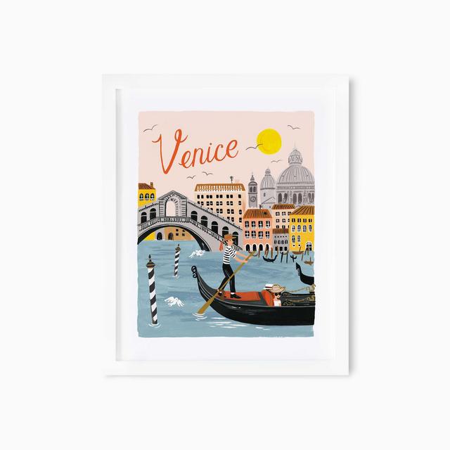 Venice World Traveler Art Print