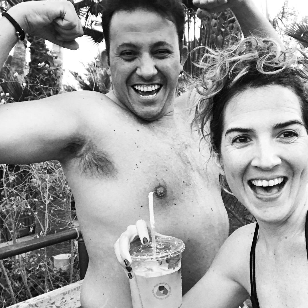 Our first getaway - Two Bunch Palms in Desert Hot Springs. This is when we knew we just instantly click!