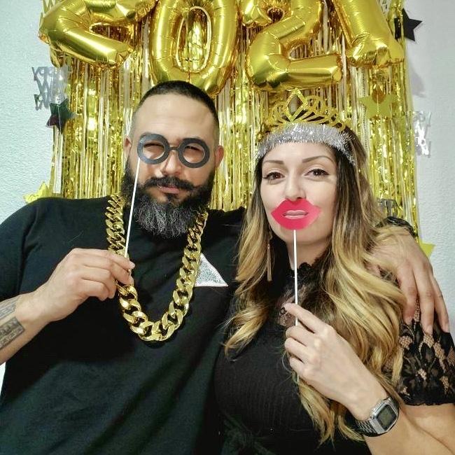 Our last time partying past midnight before the new bundle of joy took over our lives!