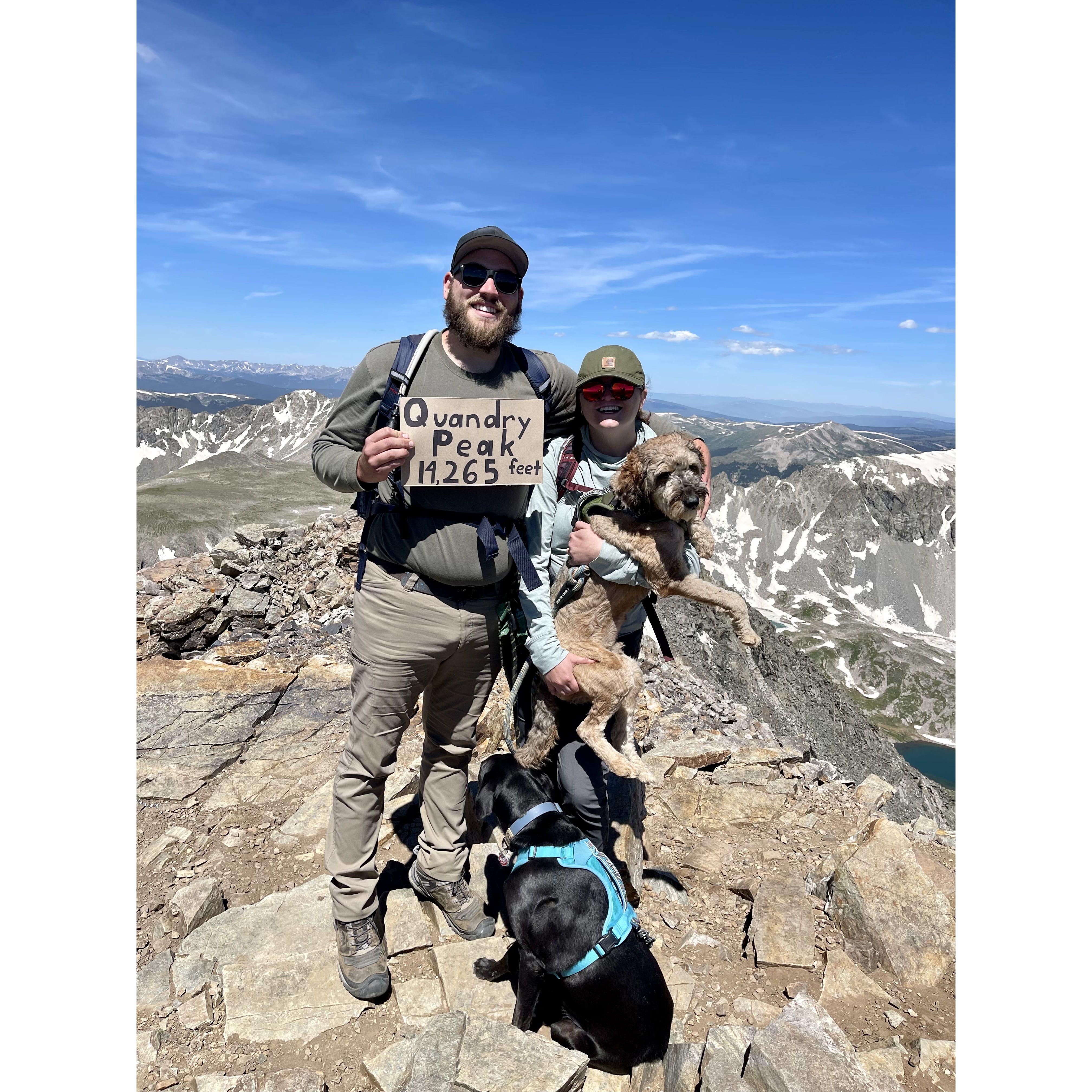 Shannon’s first 14er