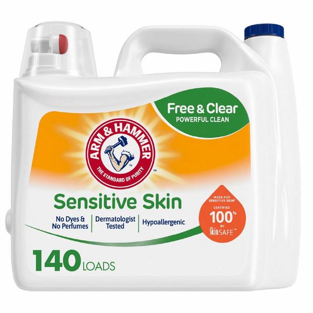 Arm Hammer Sensitive Liquid Laundry Detergent - Free & Clear - 189 fl oz