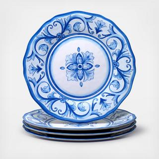 Mallorca Melamine Dinner Plate, Set of 4