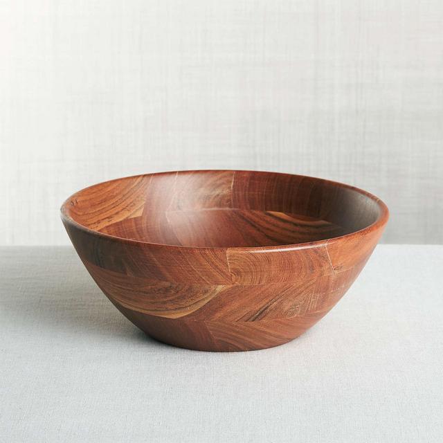 Carson Medium Acacia Serving Bowl