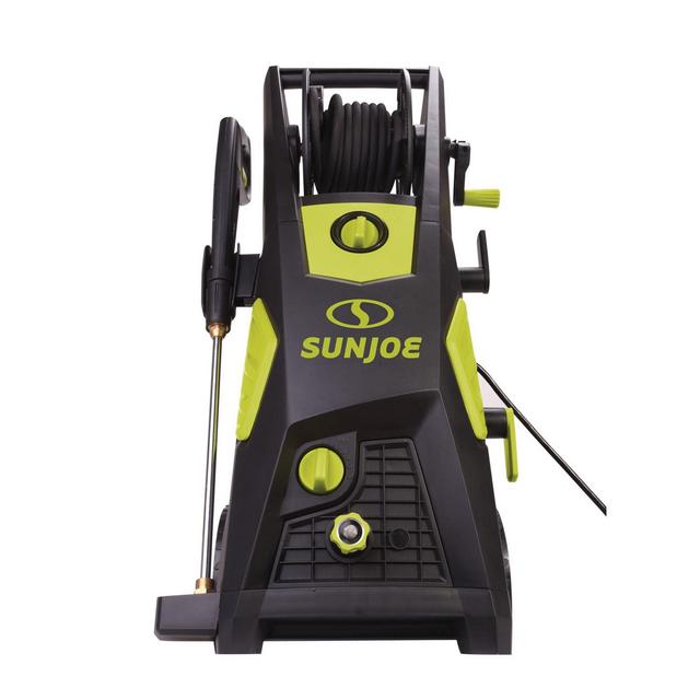 Sun Joe® 2300 PSI Electric Pressure Washer with Hose Reel in Green