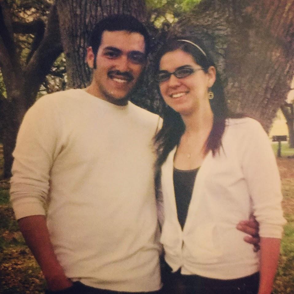 After Tony moved back, they were friends for a few years and started dating when I (Kat) was a senior in high school.