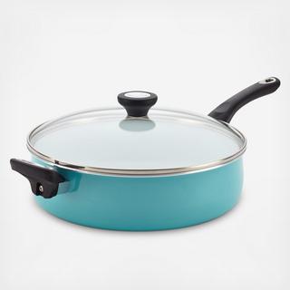 PurECOok Ceramic Nonstick Covered Jumbo Cooker