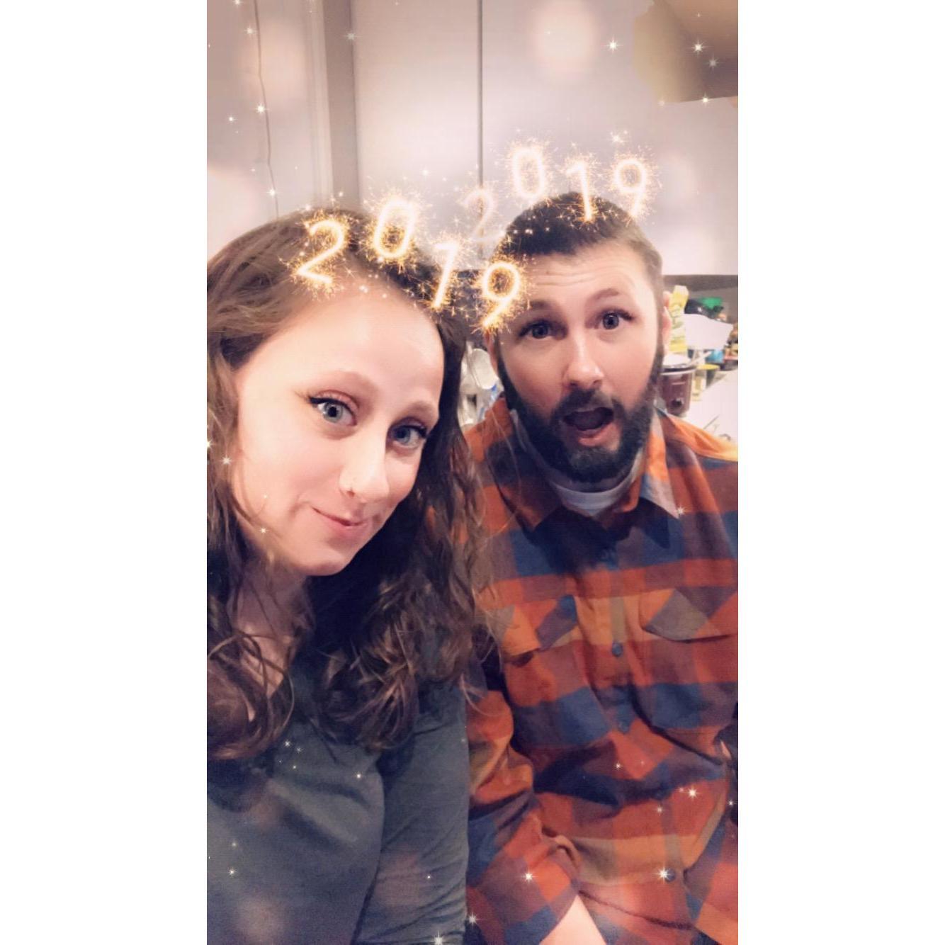 Rang in 2019 with friends