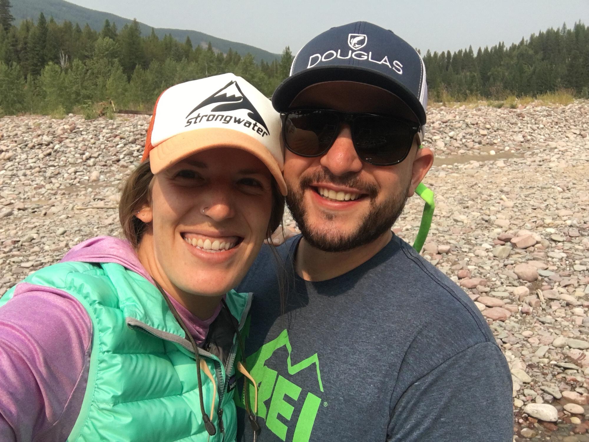 Catching fish on a trip through the Bob Marshall Wilderness.
