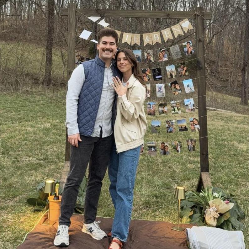 She said yes!