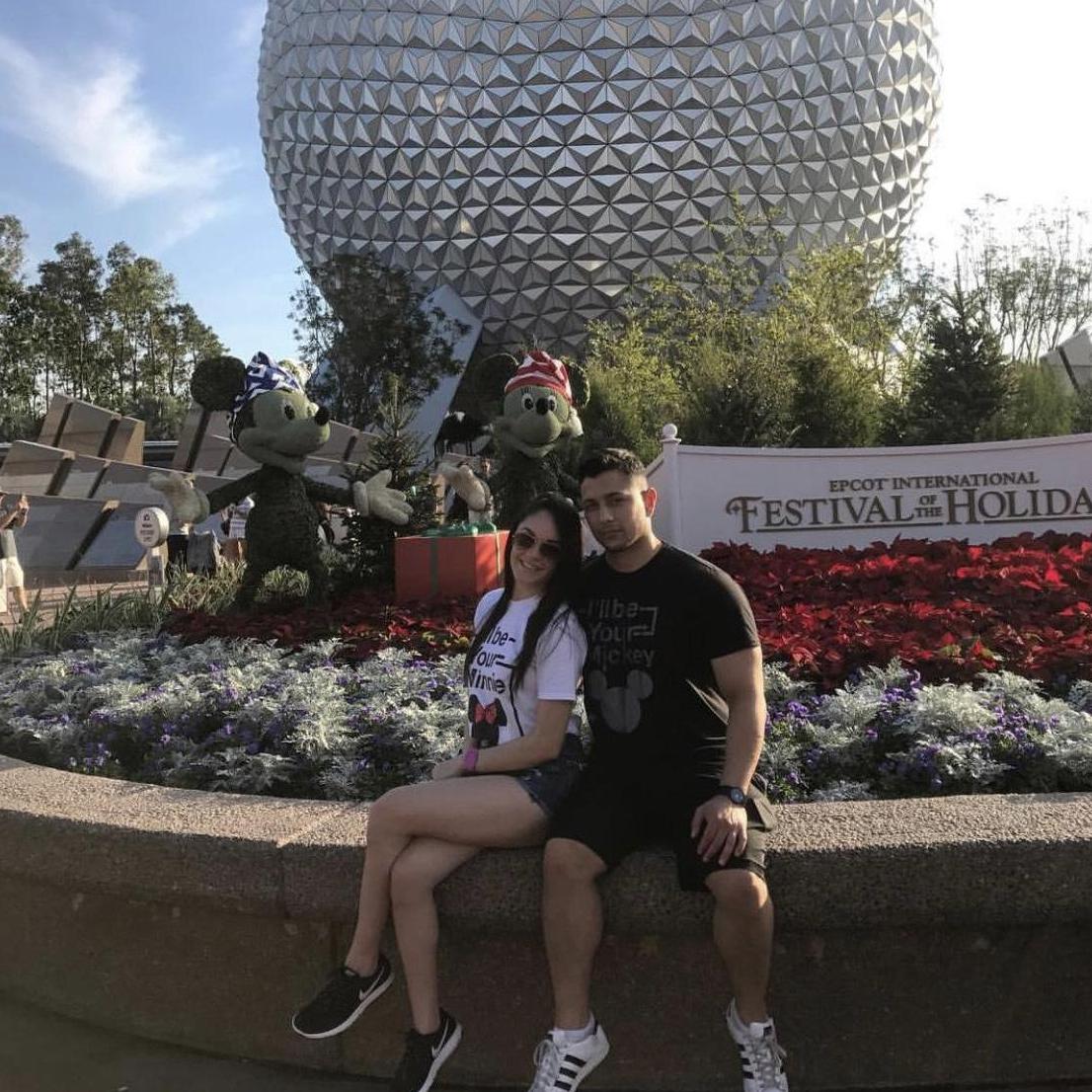 Fun Fact: Our first big trip as a couple was to Disney!!