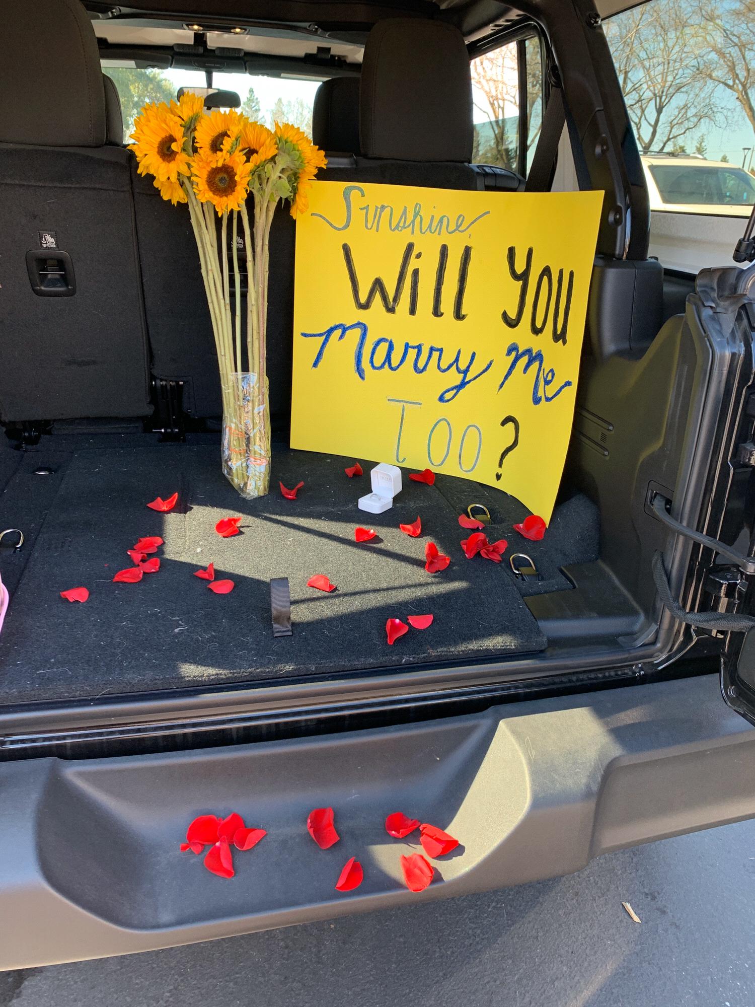 February 22, 2020 the day Maloree asked Brittany to marry her too!