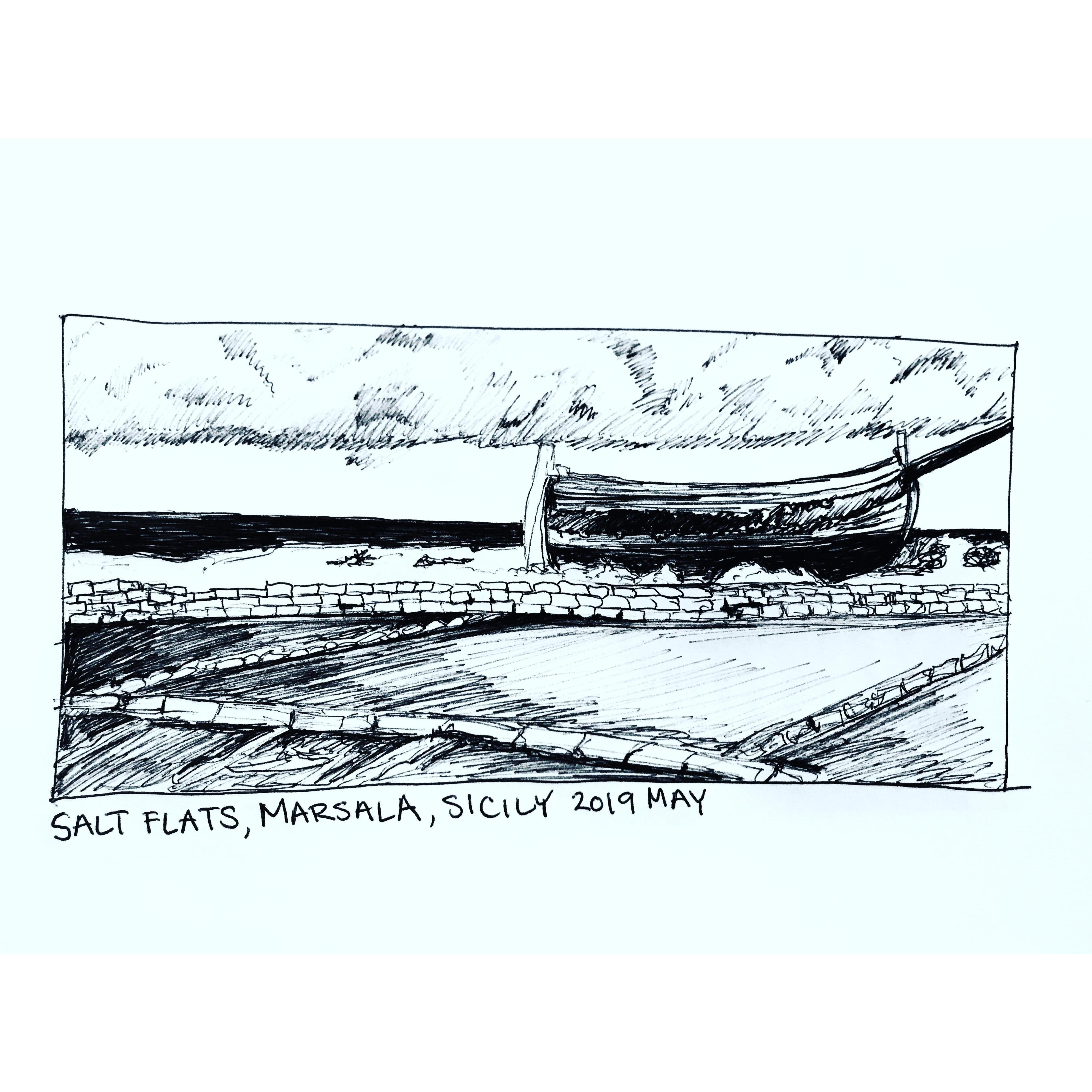 Salt Flats
Ink on Paper
8x10
Framed
Suggested Price: $35