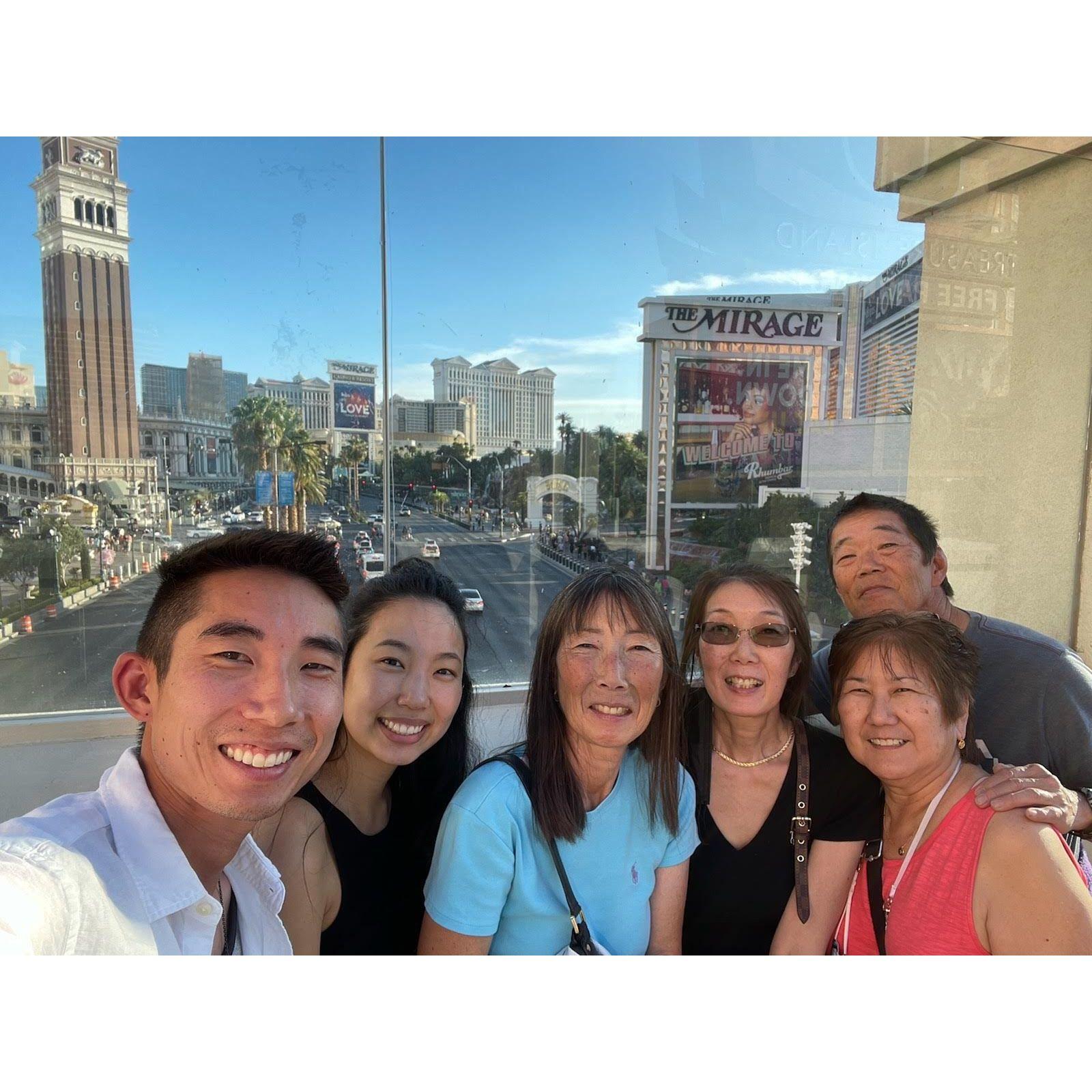 Vegas trips with the Masamitsu family!