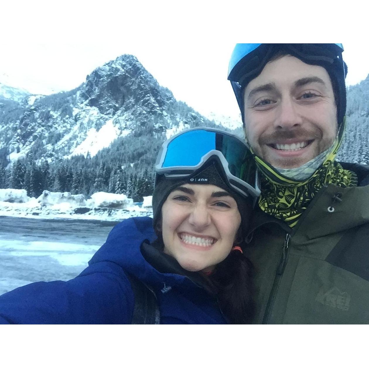 Dec 2019 Summit at Snoqualmie
First time on the slopes in WA! Chad took her straight from the airport after returning from Germany