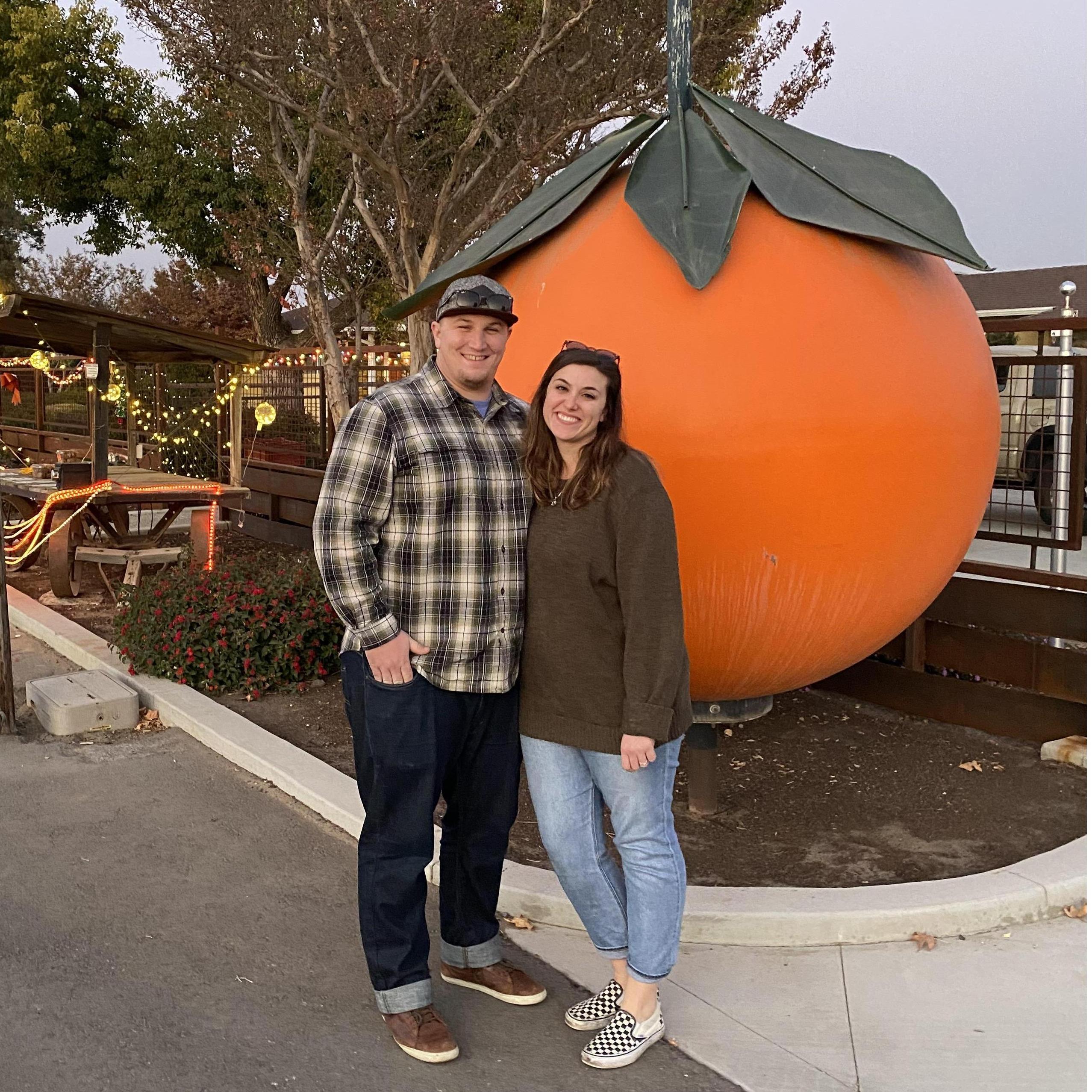 The Big Orange. 
Getting Jake to try rare citrus is becoming one of my favorite hobbies.