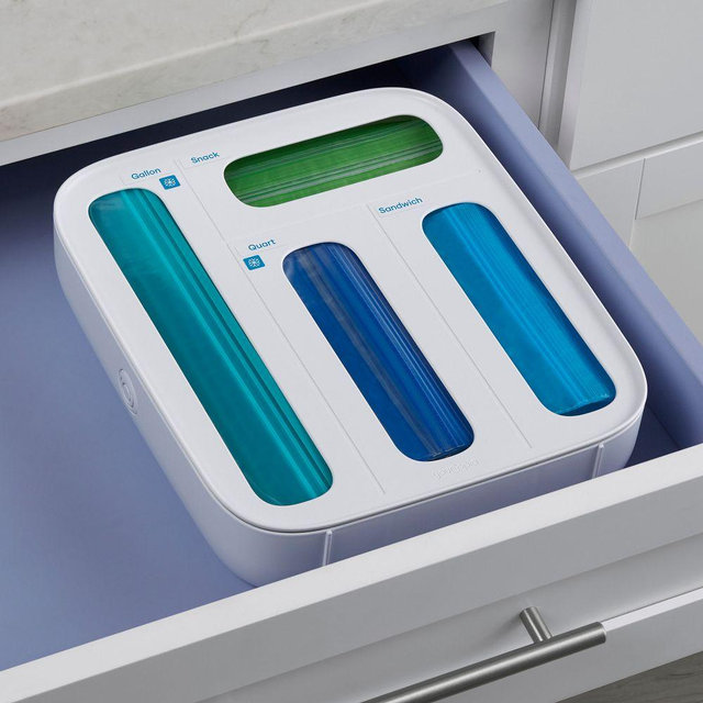 StoraBag Food Bag Dispenser, 4-slot