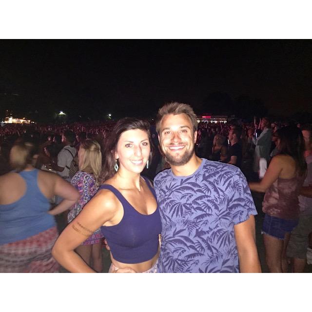 Our first of many Dave Matthews Band concerts! {2016}