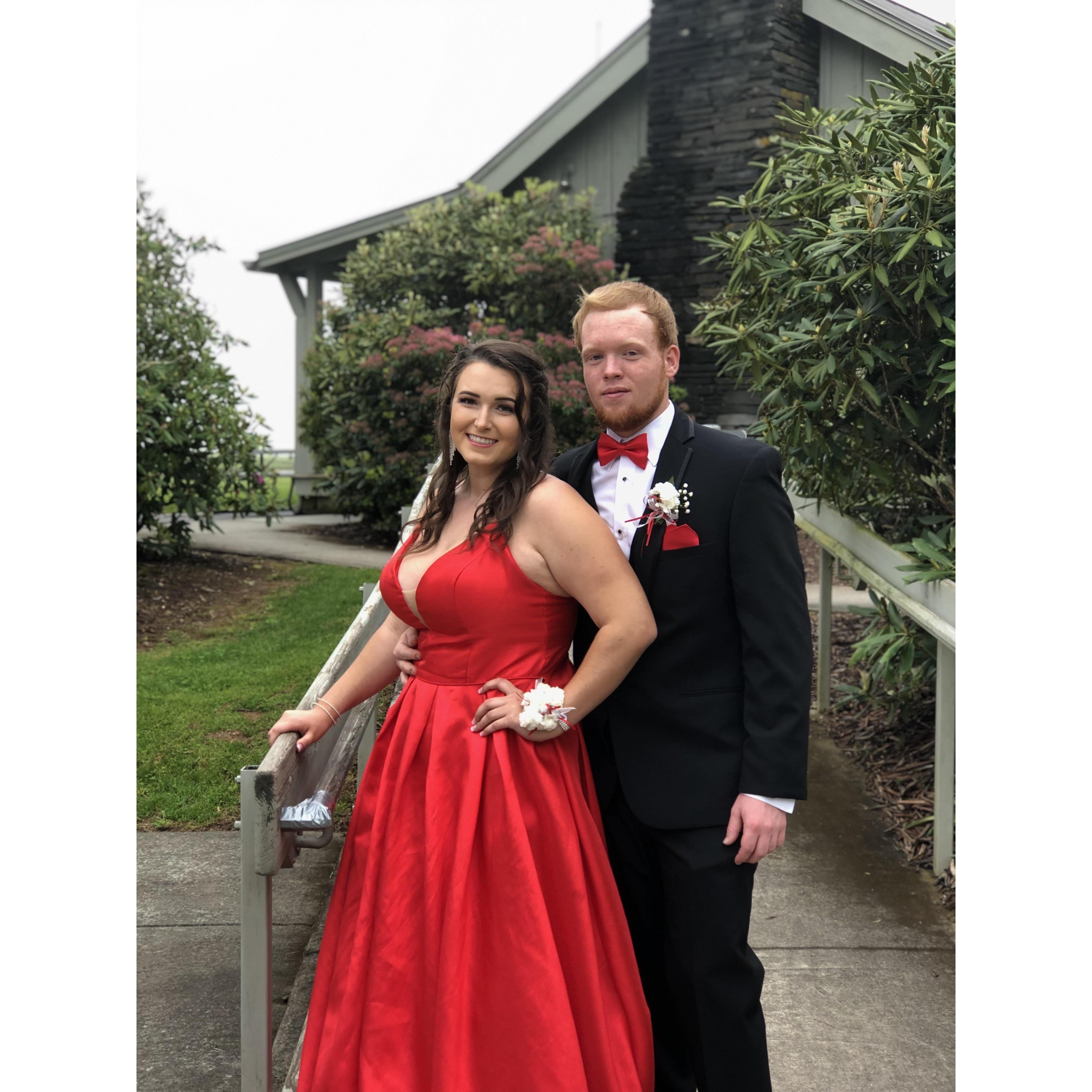 Second prom together and we're finally officially together as of February 23rd, 2019.