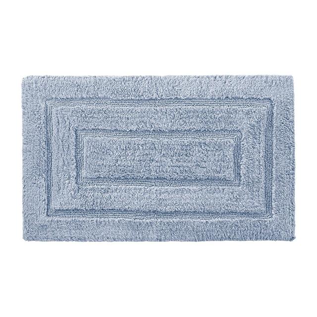 20"x32" Signature Bath Rug Light Blue - Cassadecor